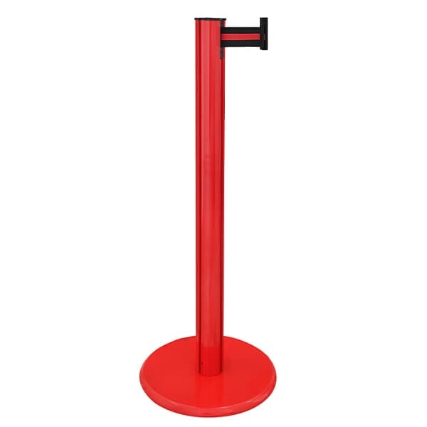 Fotografia de producto poste rojo Unifila para ecommerce