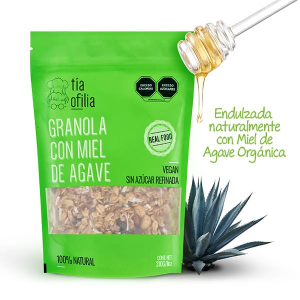 Fotografia de producto paquete de avena Tia Ofilia para ecommerce